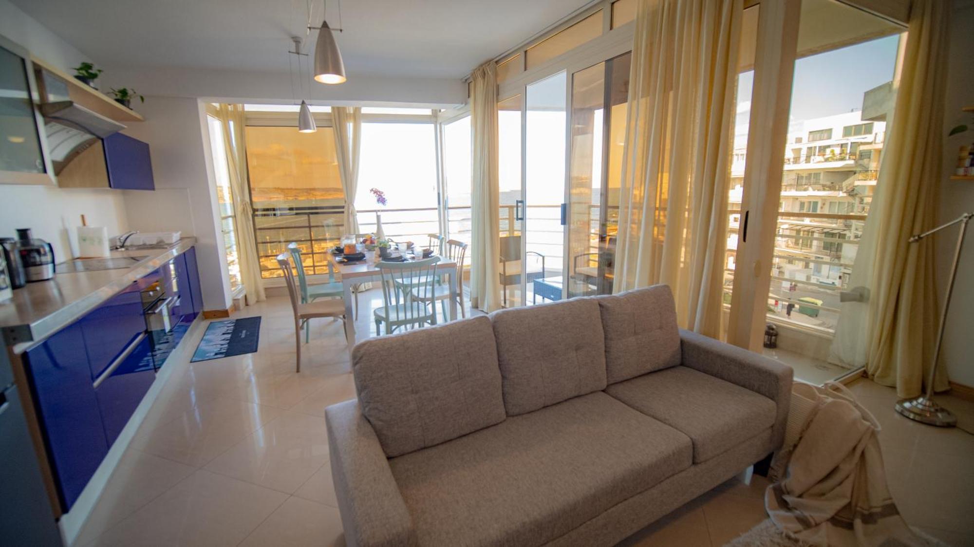 Mellieha Bay 3 Bedroom Apartment "Coastal Comfort" Ngoại thất bức ảnh